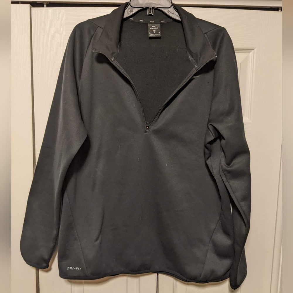 Mens Large Black Nike Pullover Activewear
